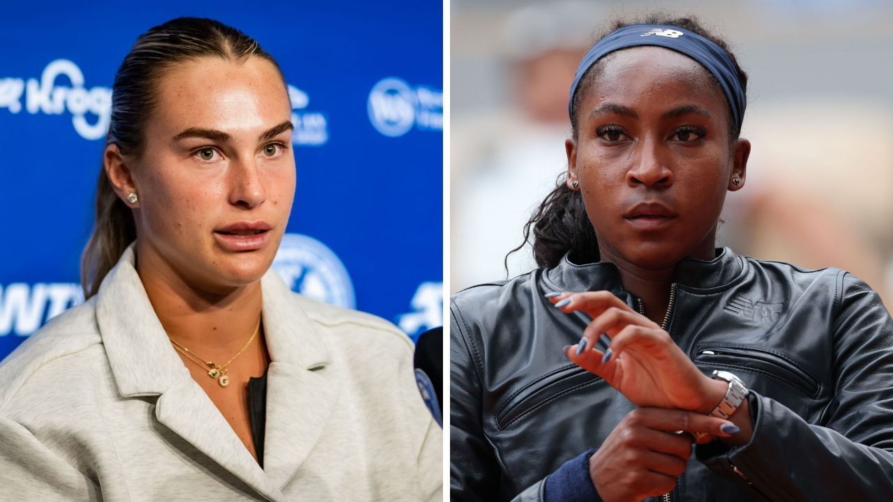 Aryna Sabalenka and Coco Gauff