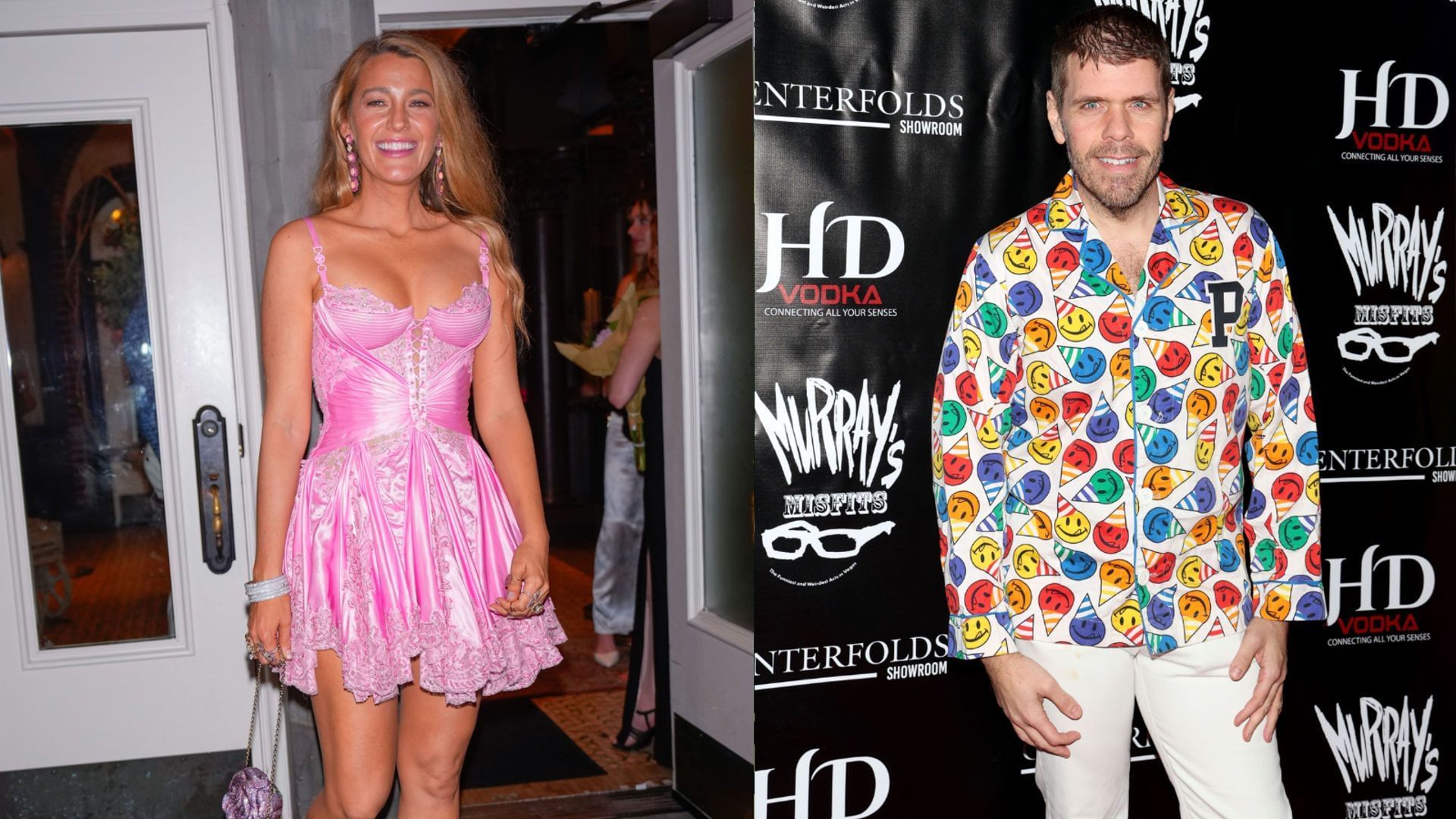 Blake Lively and Perez Hilton (Image via Getty)