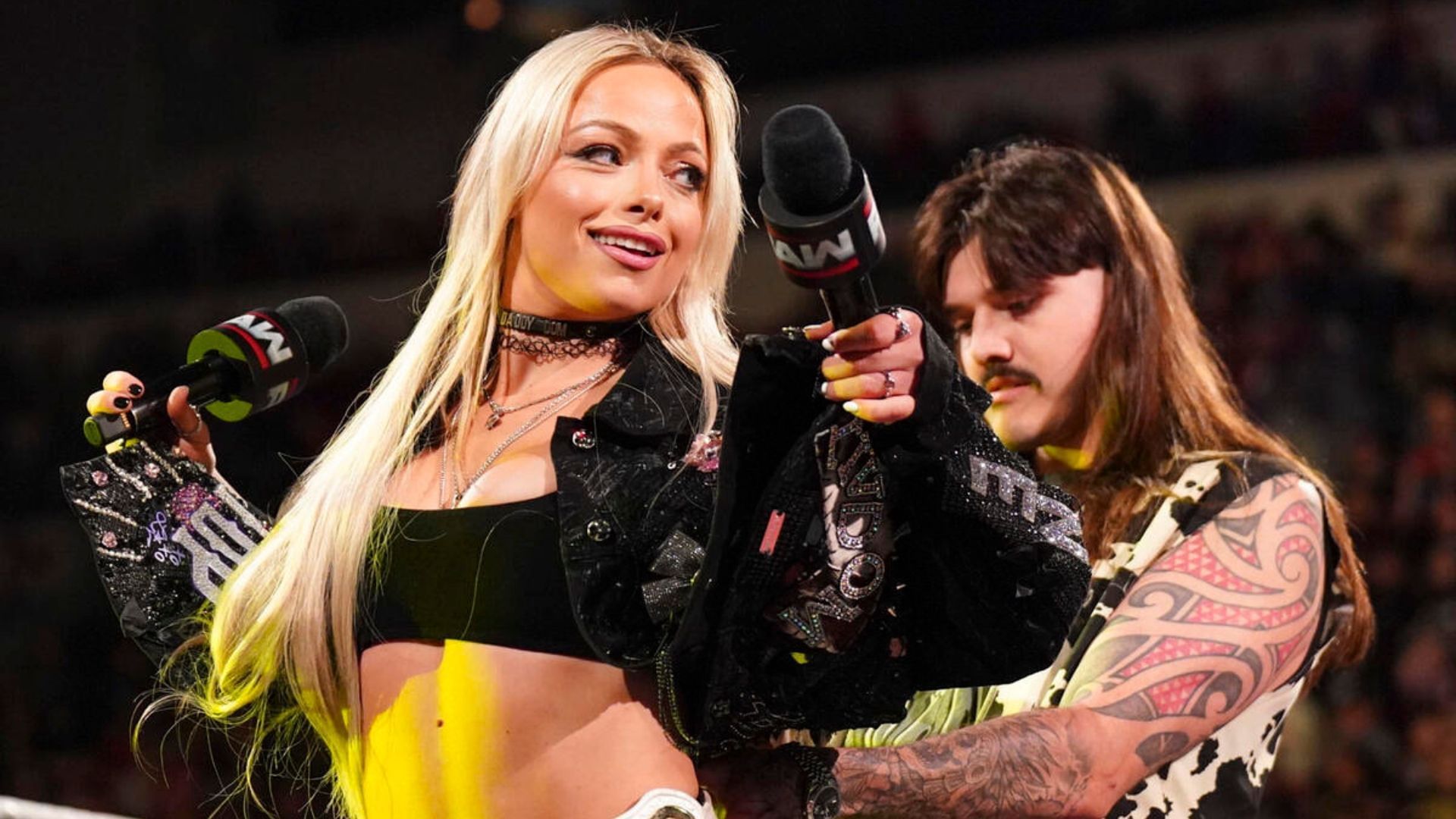 Morgan is out of action with an injury. [Image credit: WWE.com]