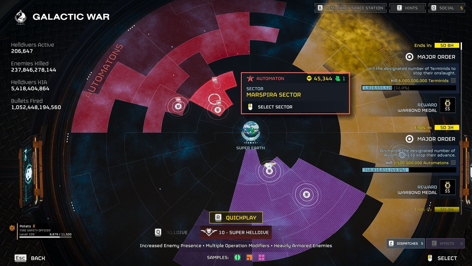 The Galactic War carries on! (Image via Sony | Sportskeeda Gaming)