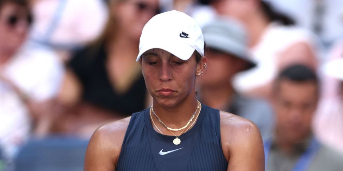 Madison Keys at the 2025 US Open (Source: Getty)