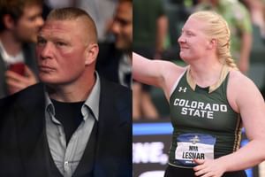Brock Lesnar's daughter Mya poses in a red bikini with a strong message for body positivity