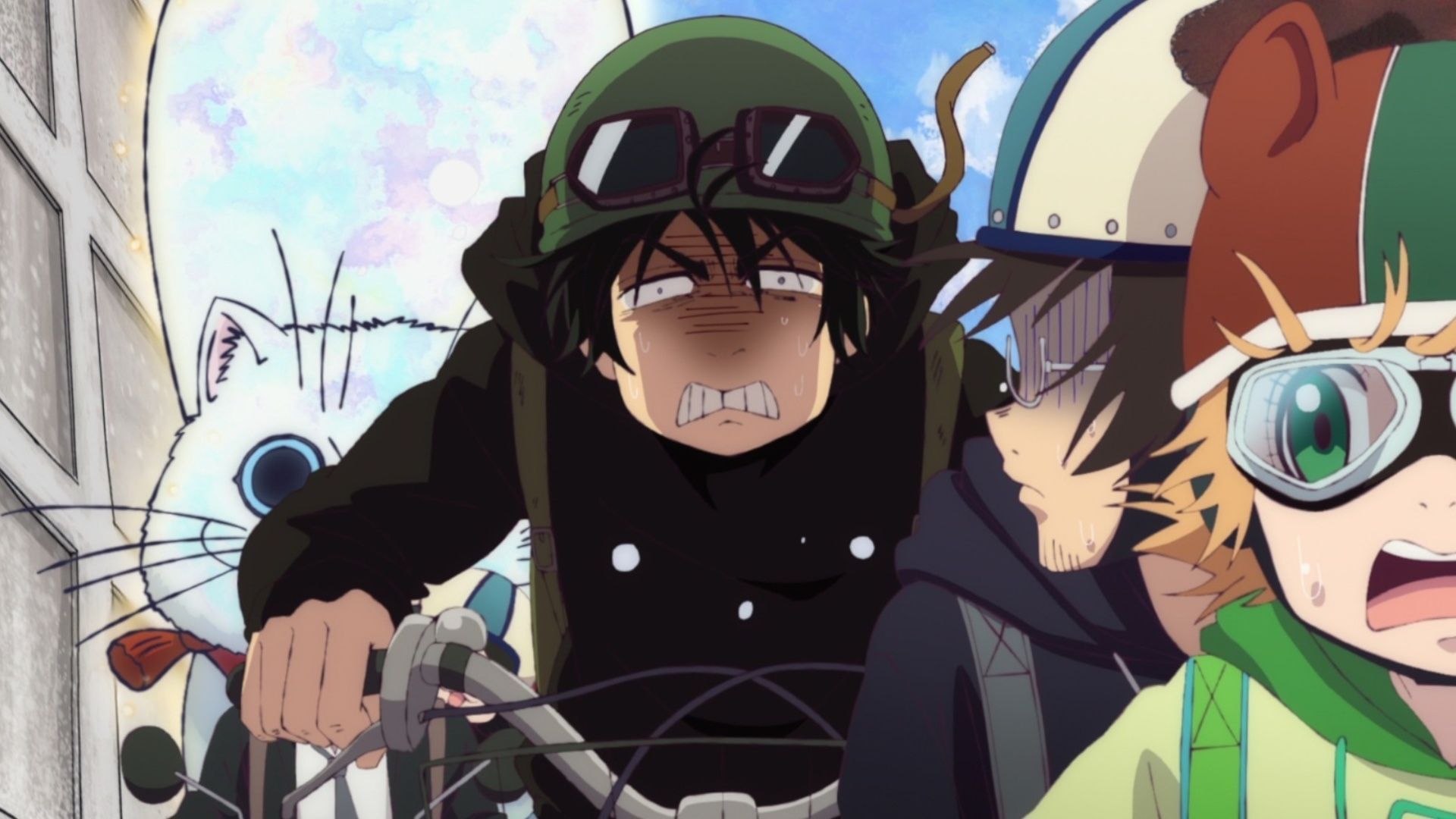 Mogura, Magi, and Yaeko (Image via Brain&#039;s Base)