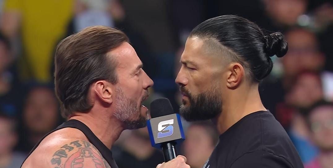 CM Punk and Roman Reigns: [Image credits: WWE on YouTube]