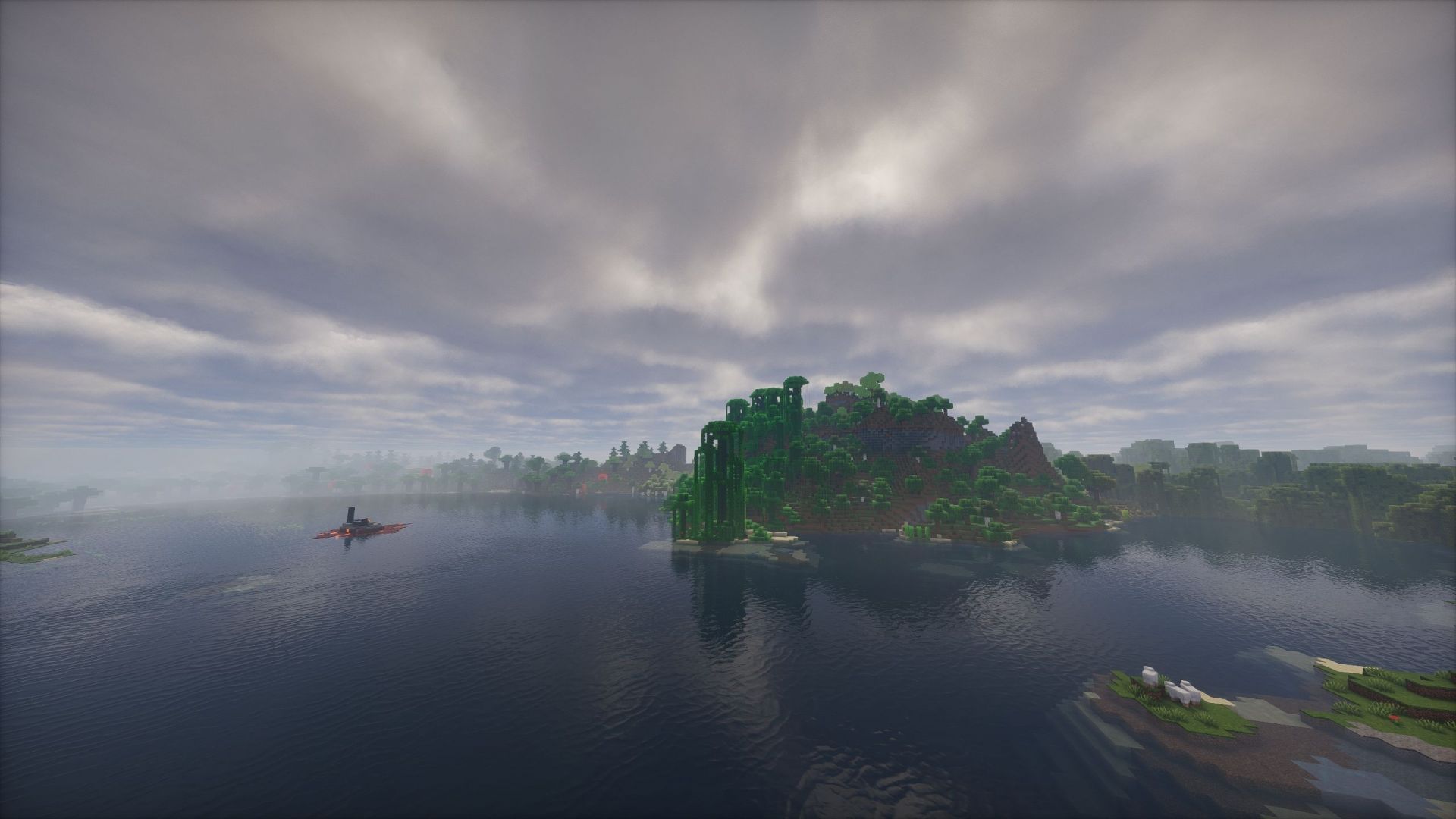 Photon shaders (Image via Sportskeeda Gaming || Mojang Studios)
