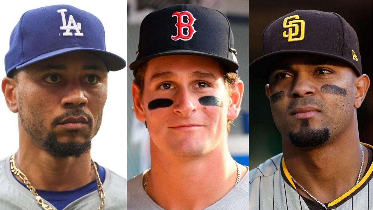 (Left to Right) Mookie Betts, Roman Anthony, Xander Bogaerts (Images from - Getty)