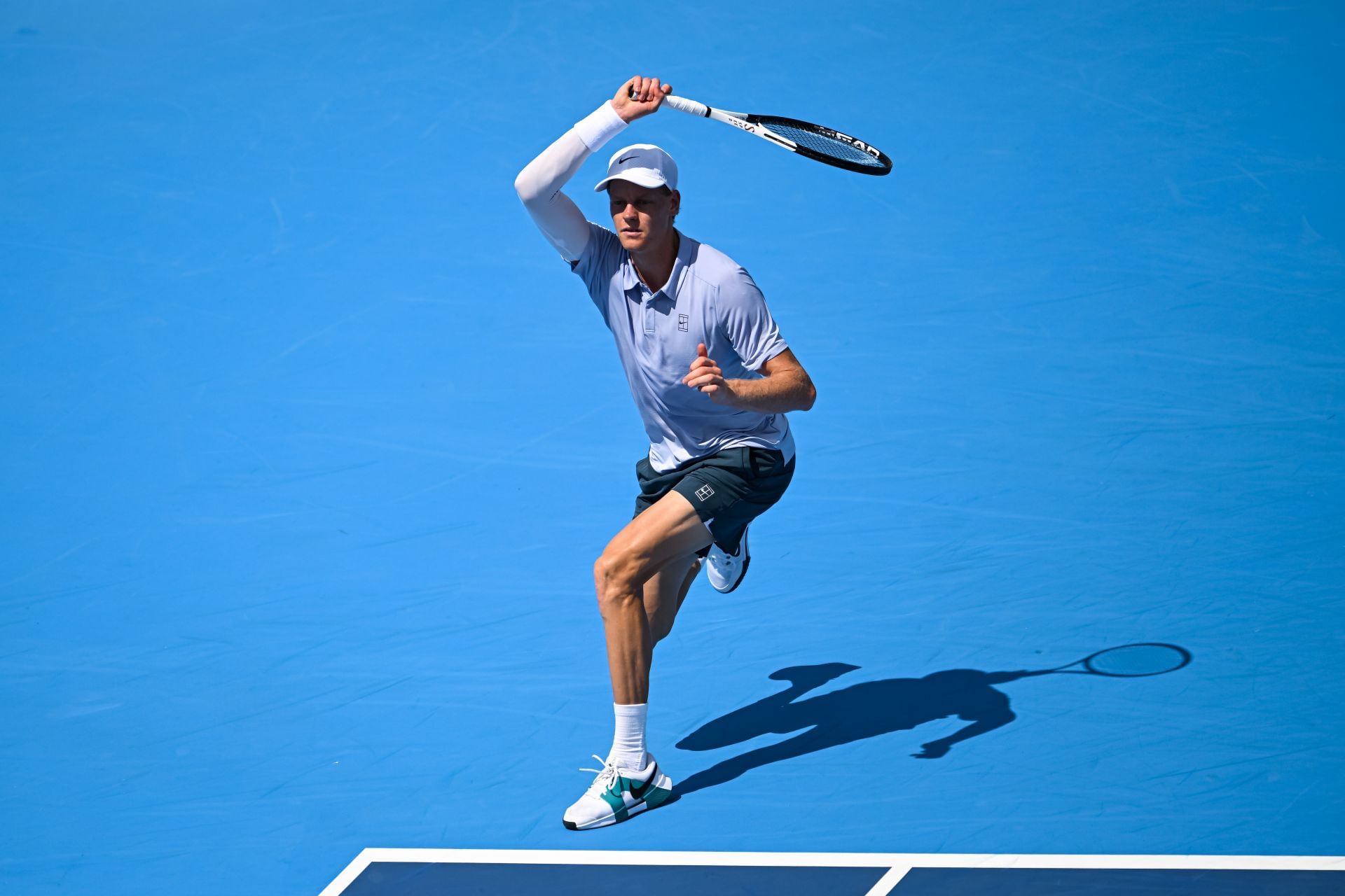 In Picture: Sinner in action (Getty)