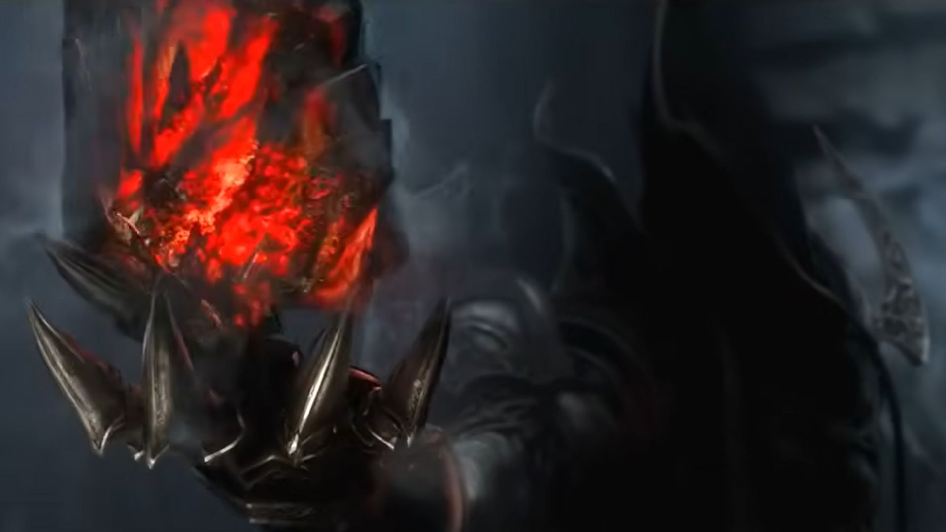 Malthael, the Angel of Death steals the Black Soulstone from the Tomb of Rakkis (Image via Blizzard Entertainment)
