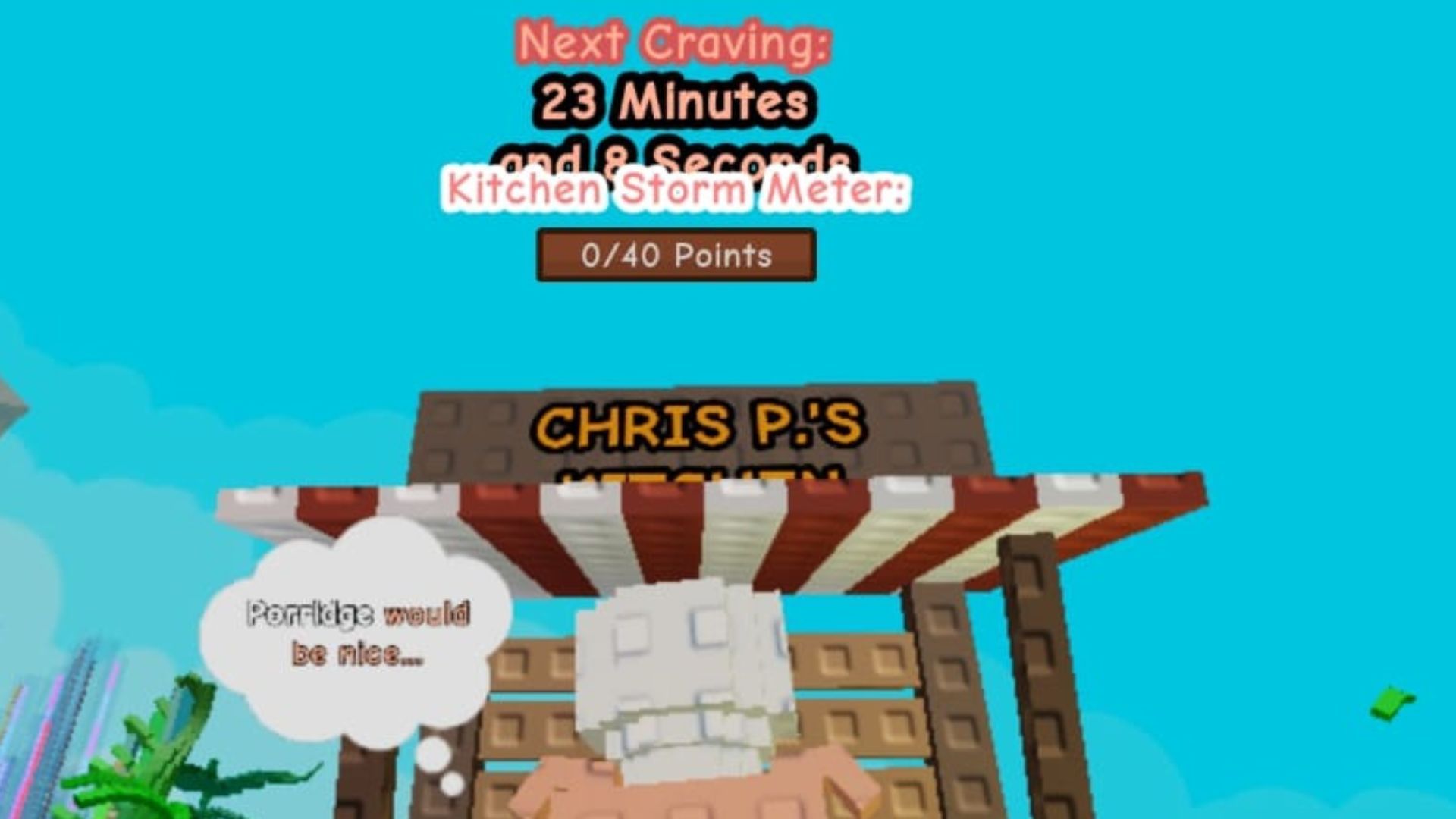 The Kitchen Storm meter (Image via Roblox)