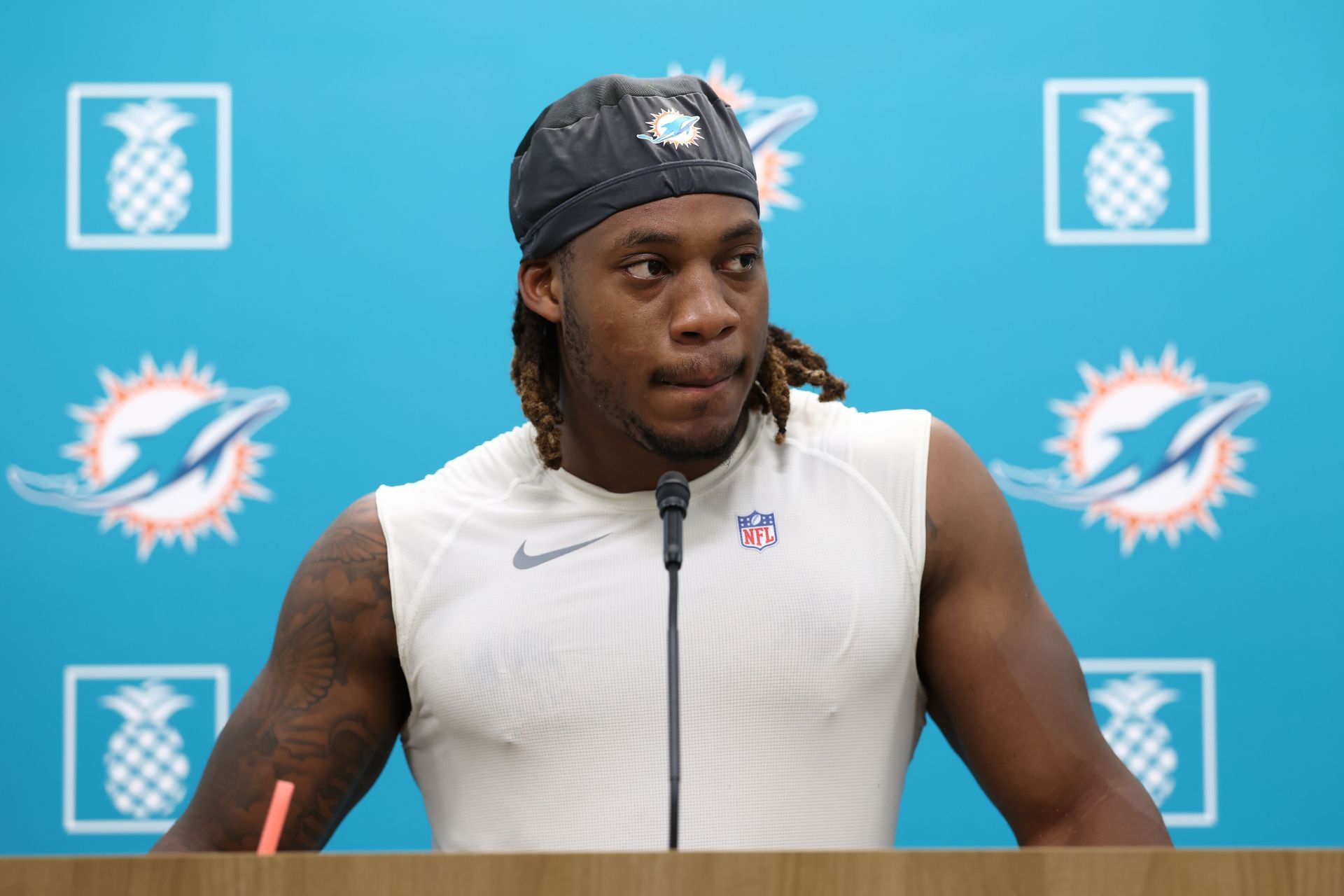 NFL: JUN 03 Miami Dolphins OTA - Source: Getty