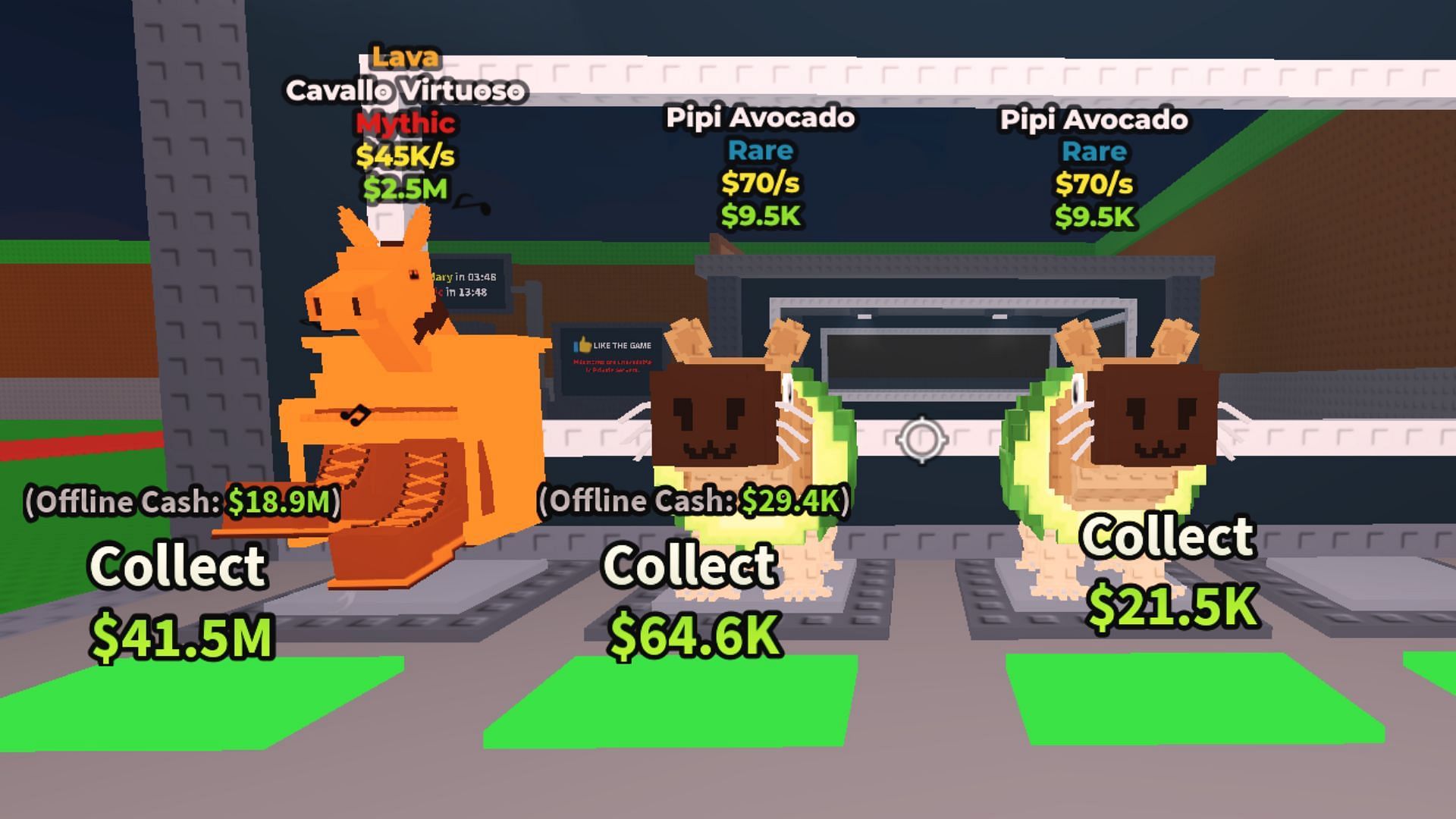 Pipi Avocado can be obtained from the Fuse Machine (Image via Roblox)