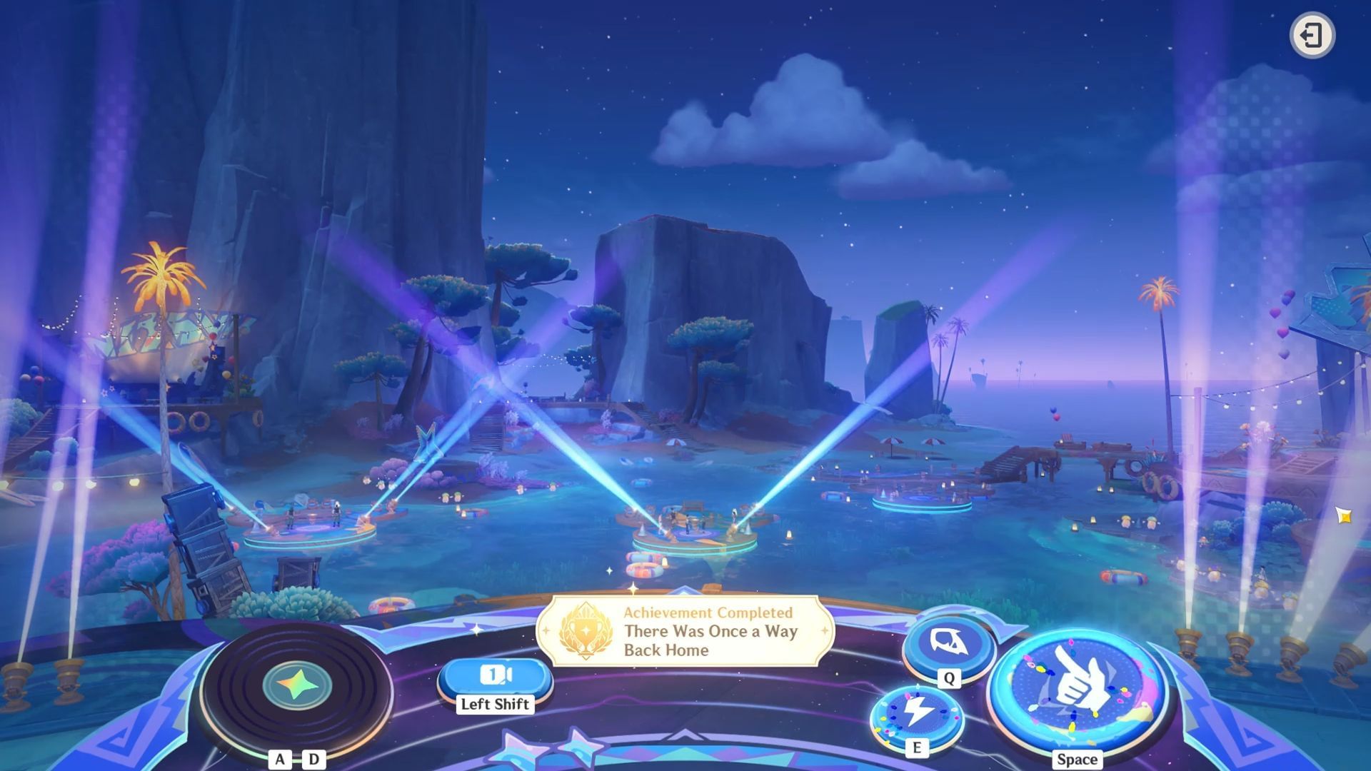 The There Was Once a Way Back Home achievement (Image via HoYoverse)