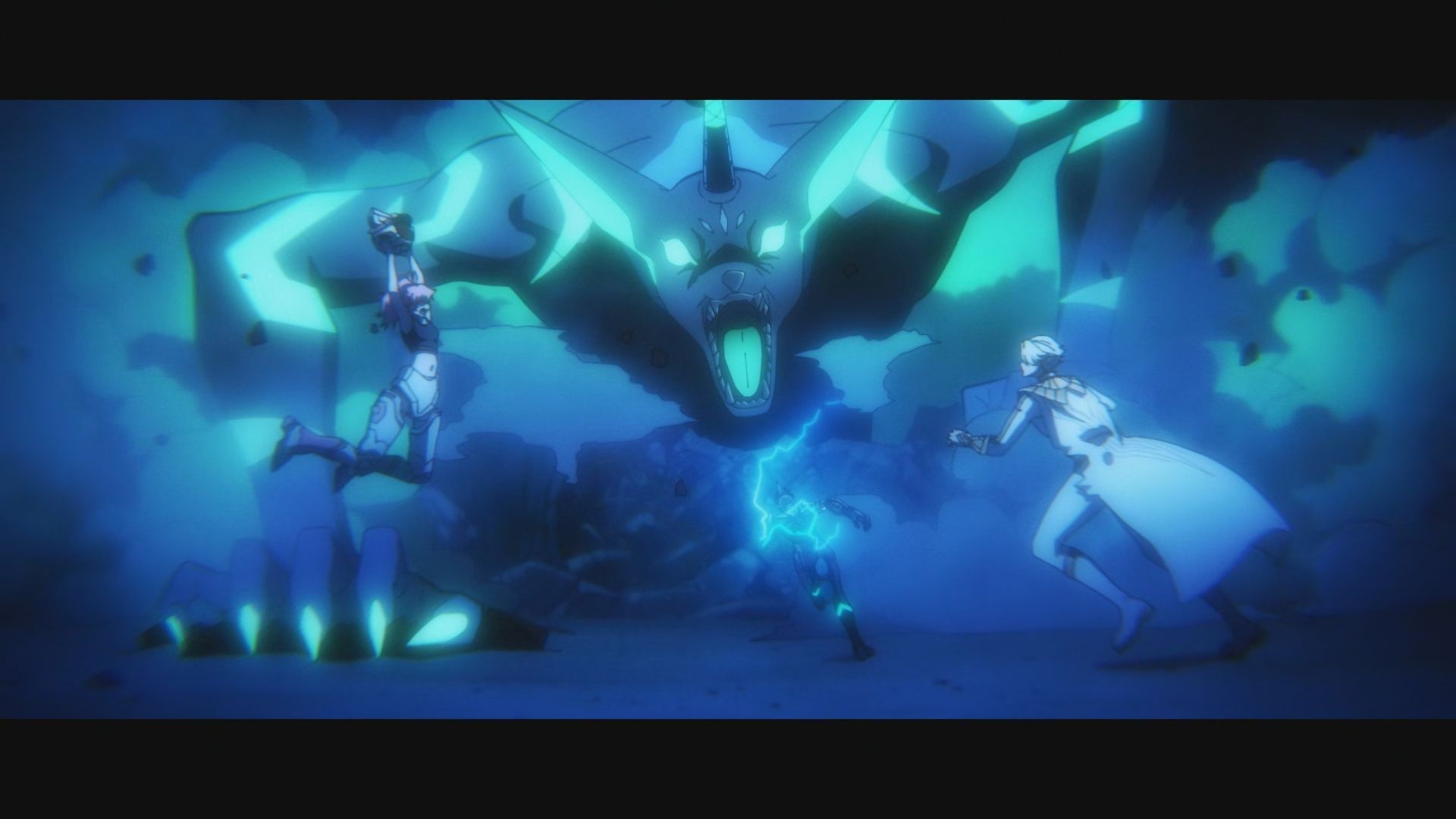 All the fights mingle in one place (Image via Pb Animation/LAN Studio/Paper Plane Animation)