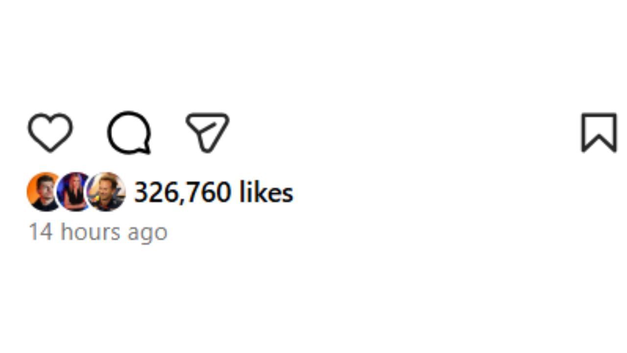 Snapshot of Christian Horner&#039;s like on Piquet&#039;s post...Credits-Instagram