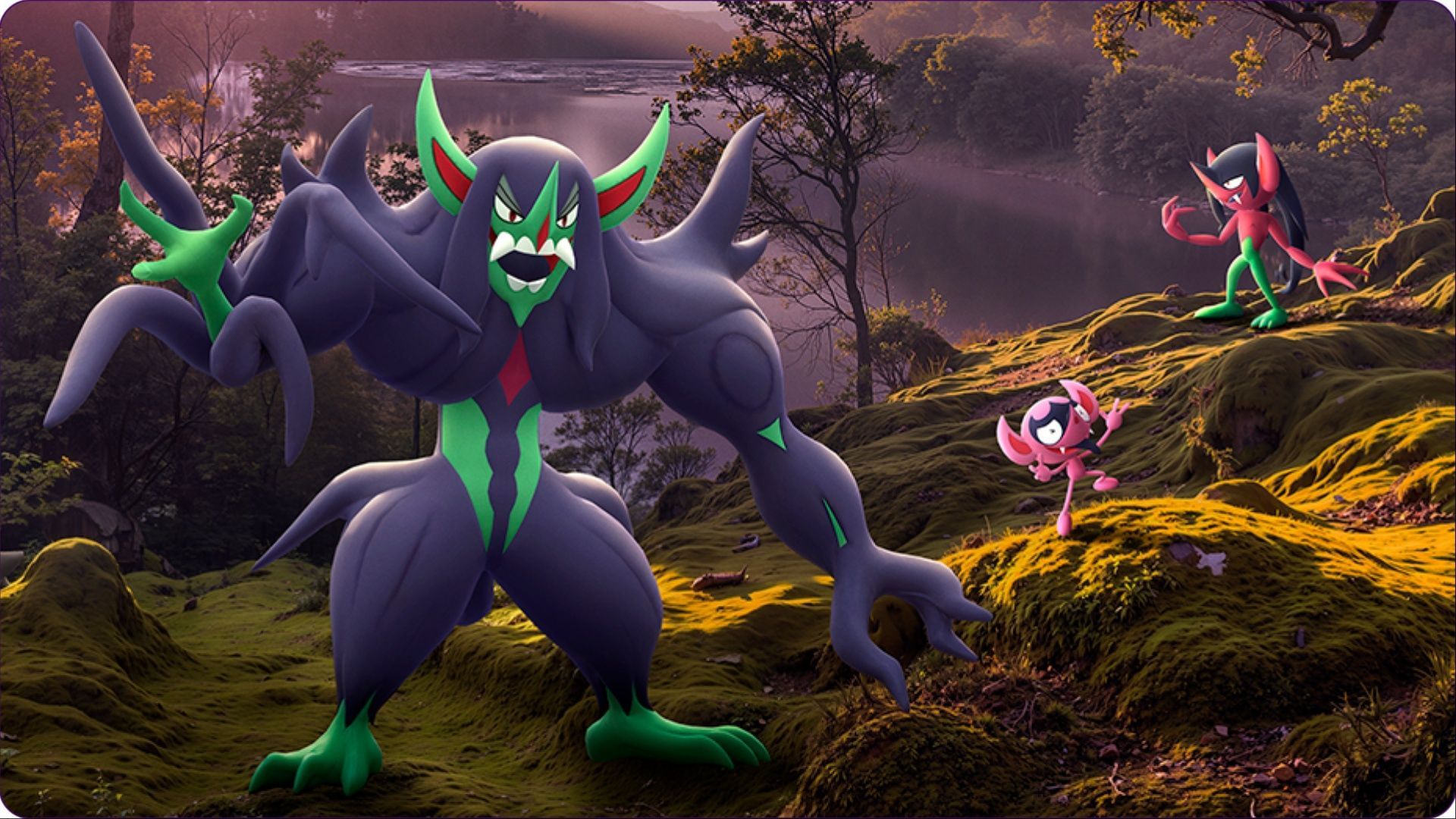 Impidimp and its evolution family (Image via Niantic)