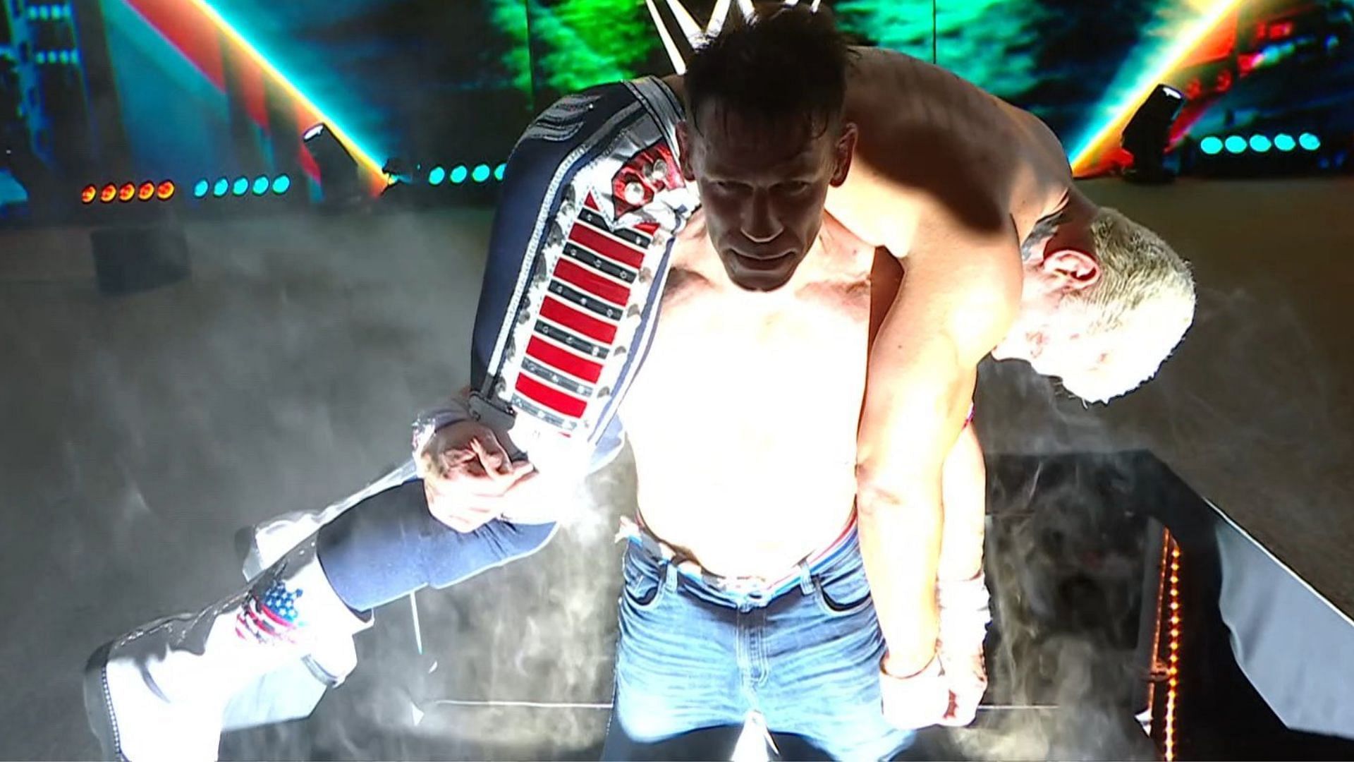 John Cena &amp; Cody Rhodes (Image via Netflix.com)