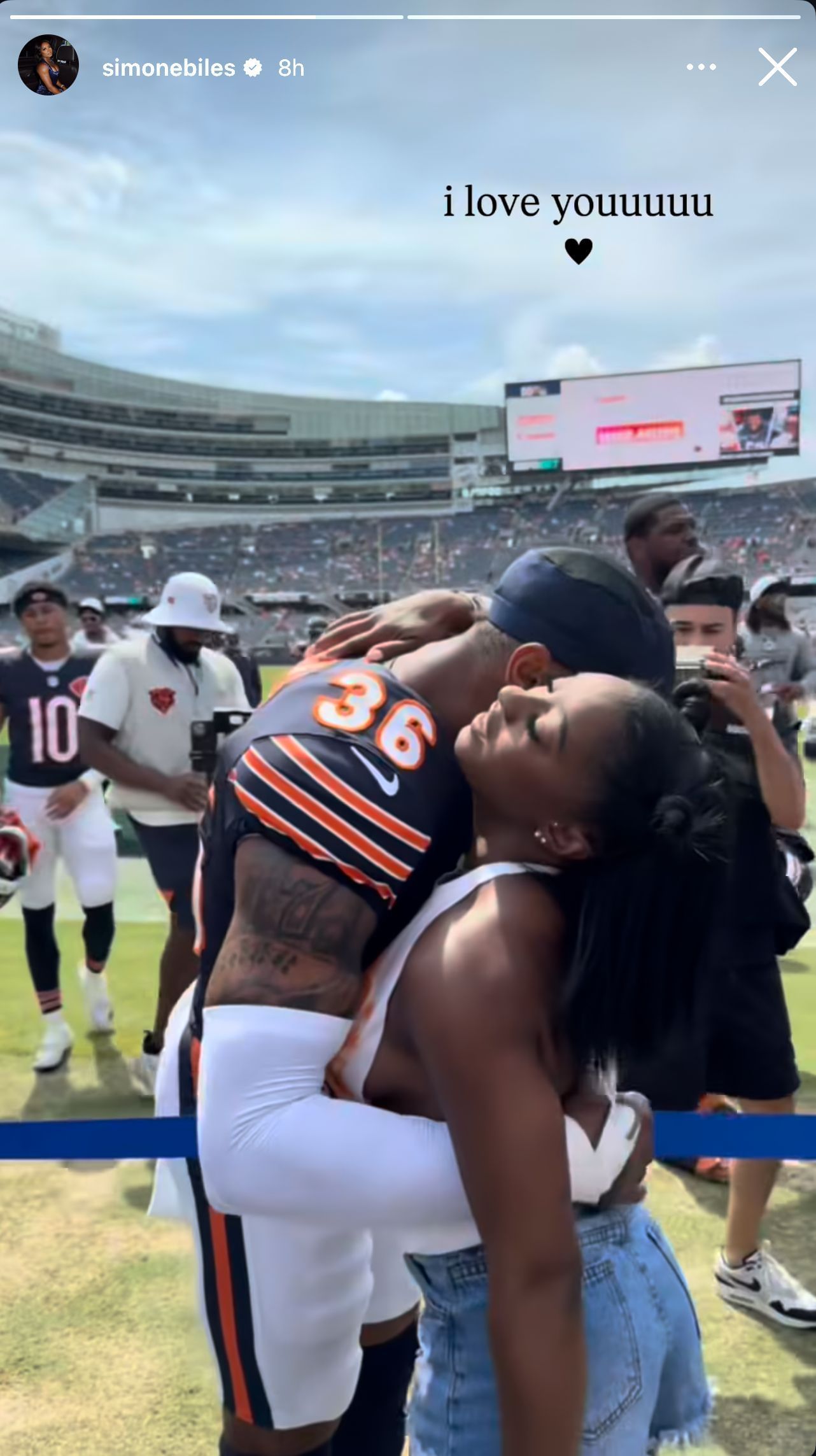 Biles on Instagram