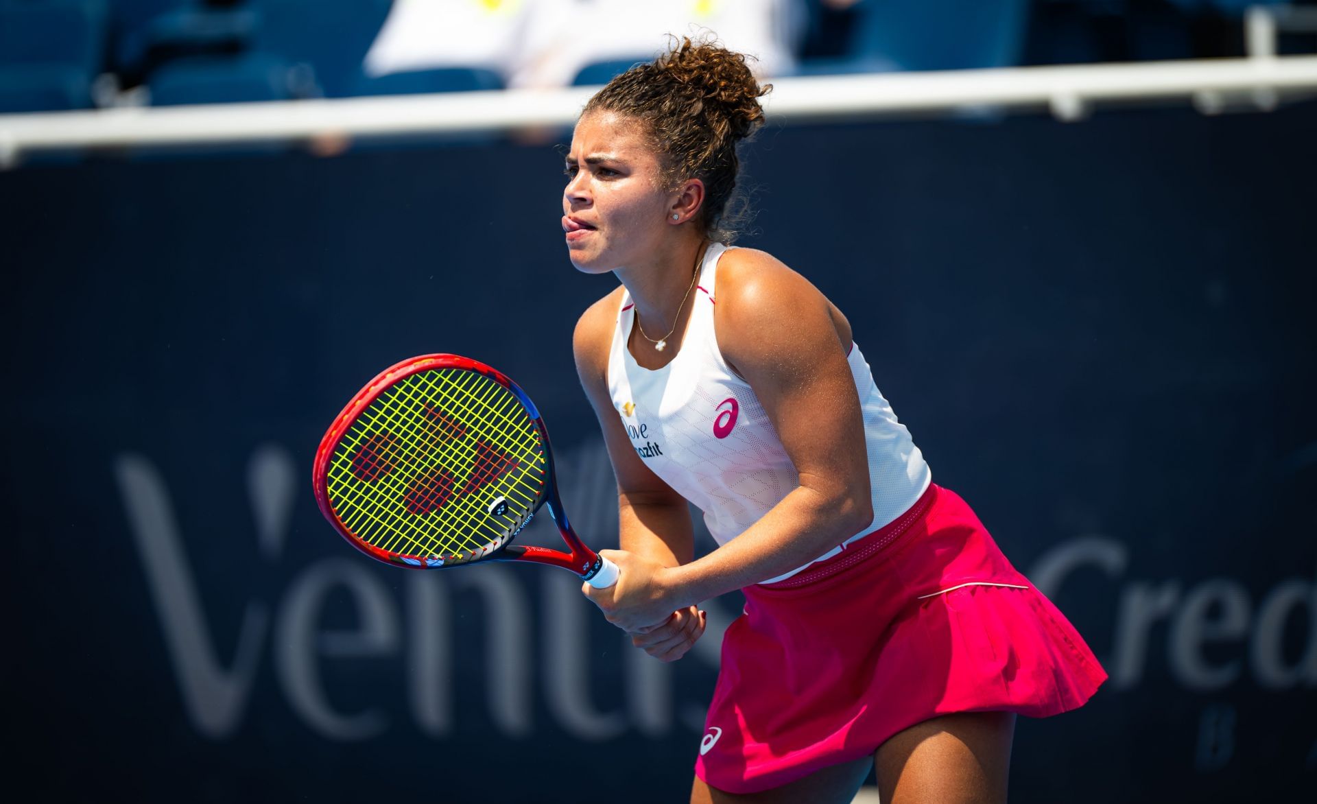 In Picture: Jasmine Paolini in action (Getty)