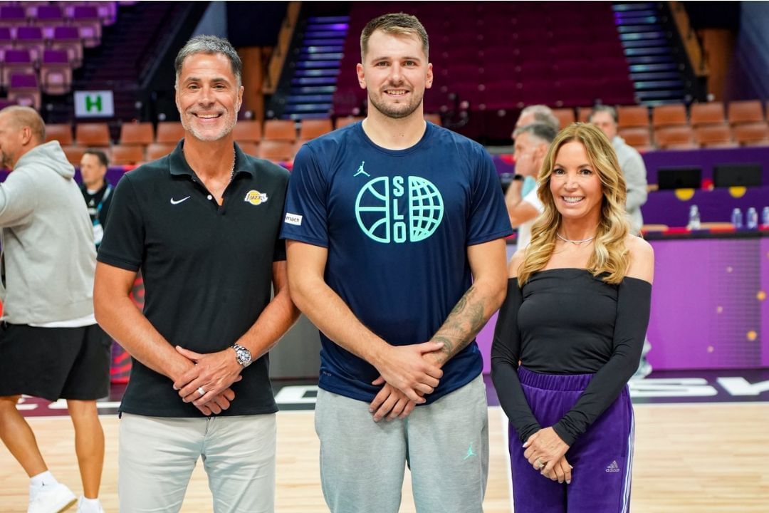 Lakers GM Rob Pelinka sends strong message of support to Luka Doncic as he declares &ldquo;zero problems&rdquo; with Slovenian superstar&rsquo;s EuroBasket duties (Image Source: @kzs_si/X)