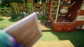 Minecraft player builds a villager vending machine