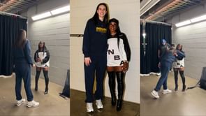 "You had a Dallas Wings hat on but I'll let it slide": Caitlin Clark has jokes for Jordan Chiles during wholesome link up