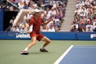 Sinner at the 2025 US Open - Day 5 - Source: Getty