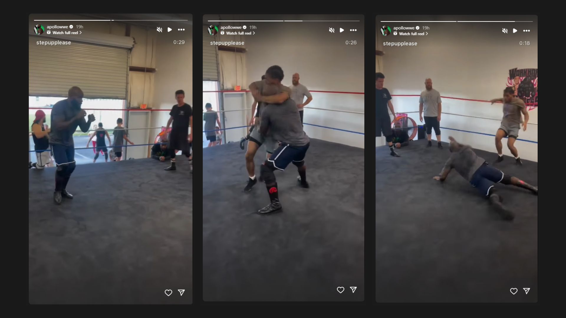 Apollo Crews is training for an in-ring return! [Image credit: Apollo Crews&#039; Instagram account]