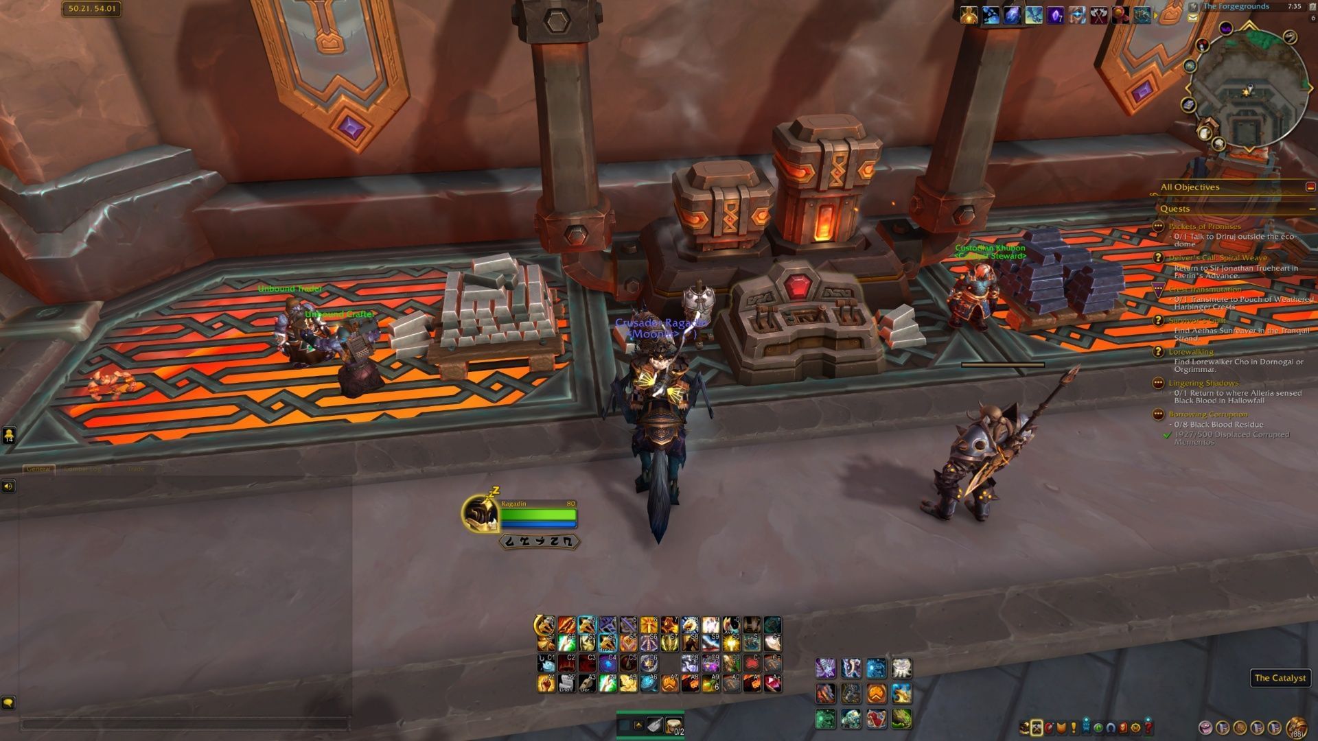 Once you have solid gear, you can convert some of it into Tier Gear, if you aren&#039;t as lucky (Image via Blizzard Entertainment)