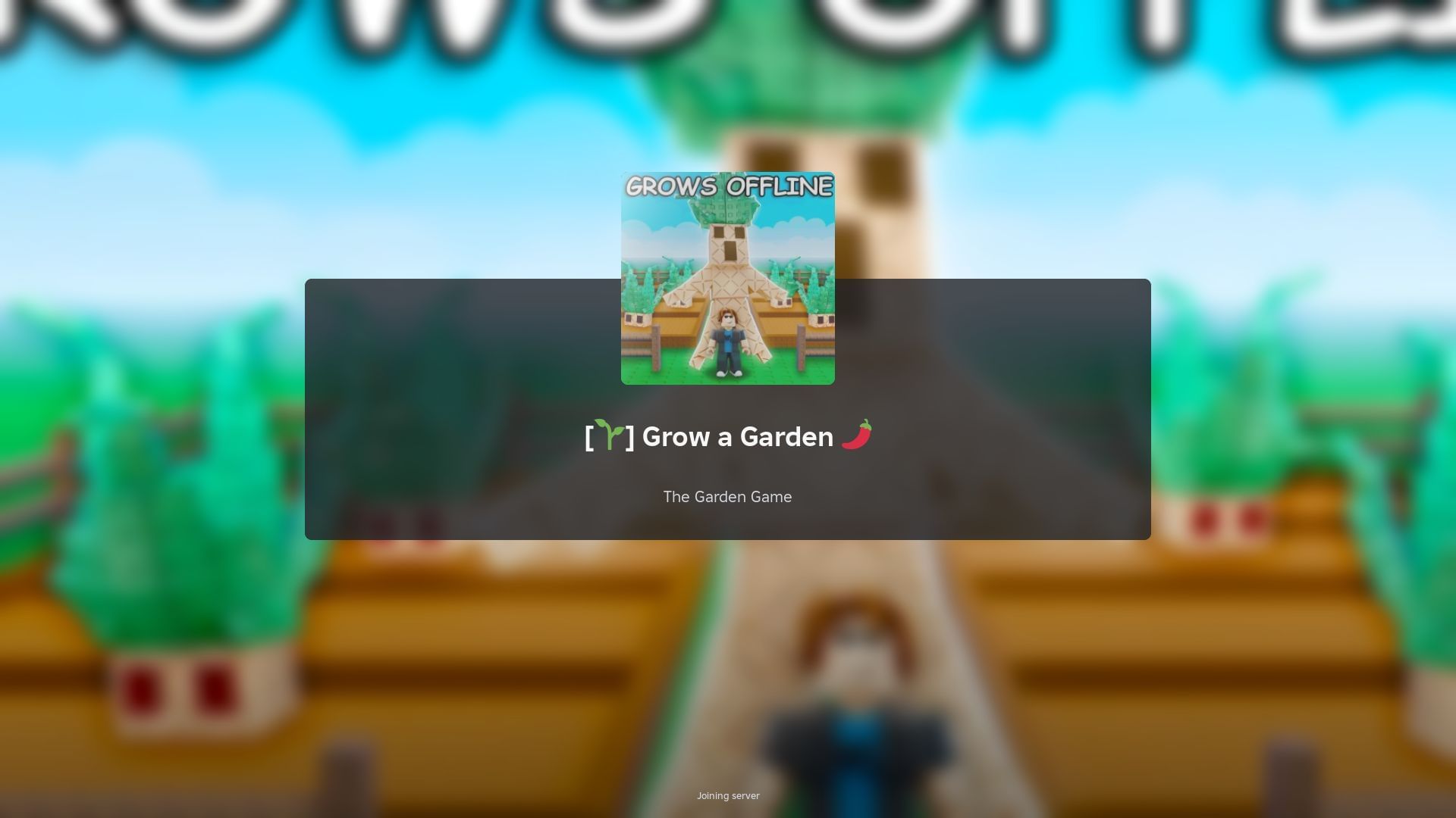 Roblox Grow a Garden