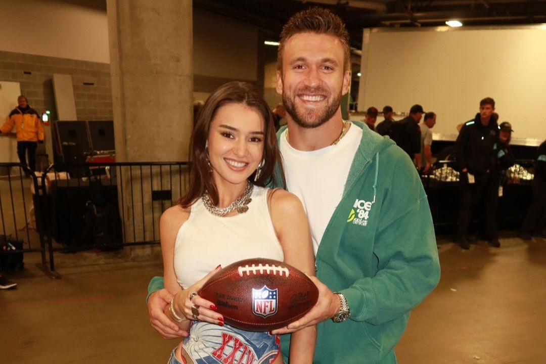 Kyle Juszczyk hyped over wife Kristin&rsquo;s stunning inside sneak peek of Off Season&rsquo;s WNBA collection (Source: IG)