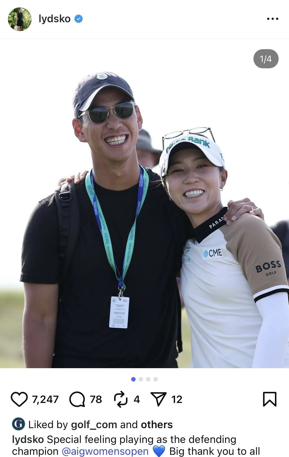 Image taken from Ko&rsquo;s Instagram Feed | Source: Instagram/@lydsko