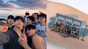 "They are the sweetest"- Fans in awe as a Tattoo artist reveals BTS' Jimin, Jungkook, RM & j-hope's cheerful compliments to her work