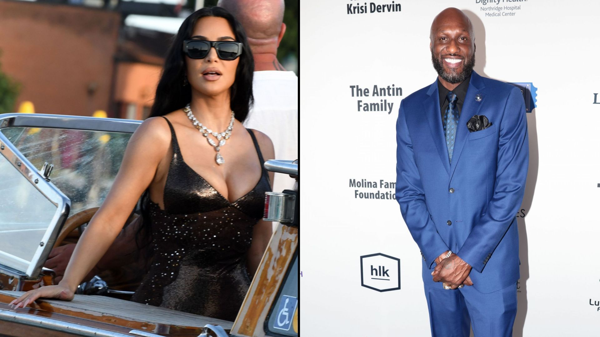 Khloe Kardashian and Lamar Odom