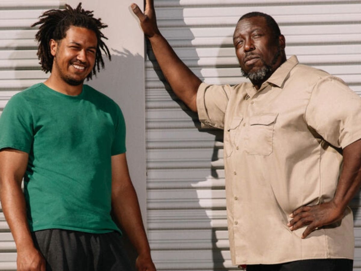 Ivy with his son (Image via A&amp;E)