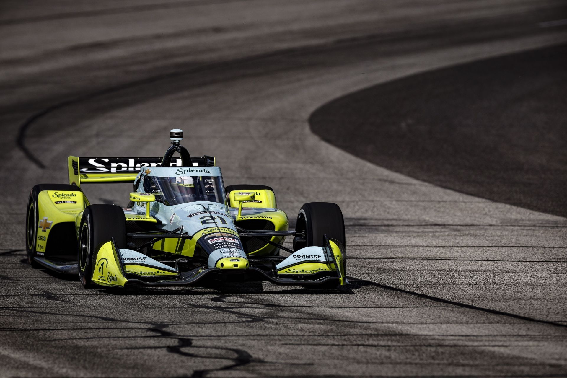 Ed Carpenter Racing&#039;s Christian Rasmussen at the 2025 NTT INDYCAR Series Snap-On Milwaukee Mile 250 - Source: Getty