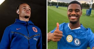 Chelsea linked Xavi Simons reacts after Jorrel Hato completes Stamford Bridge transfer