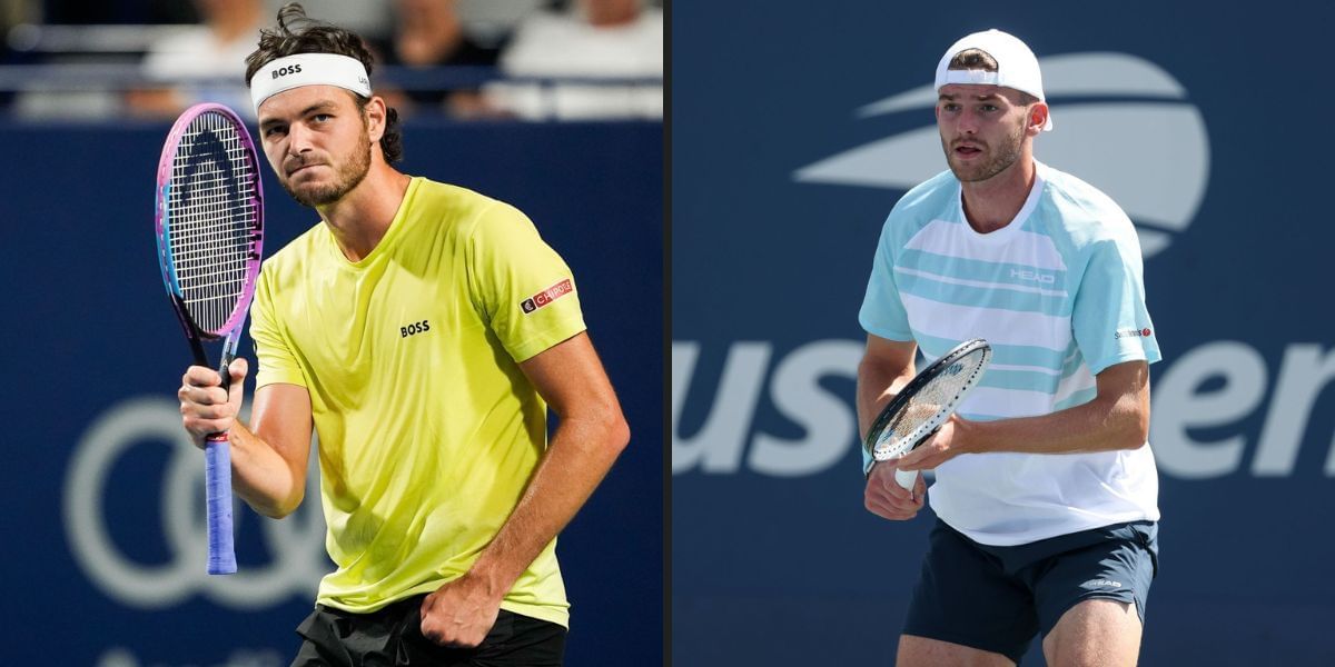 Taylor Fritz vs Jerome Kym is one of the third-round matches at the US Open 2025. (Photos: Getty)