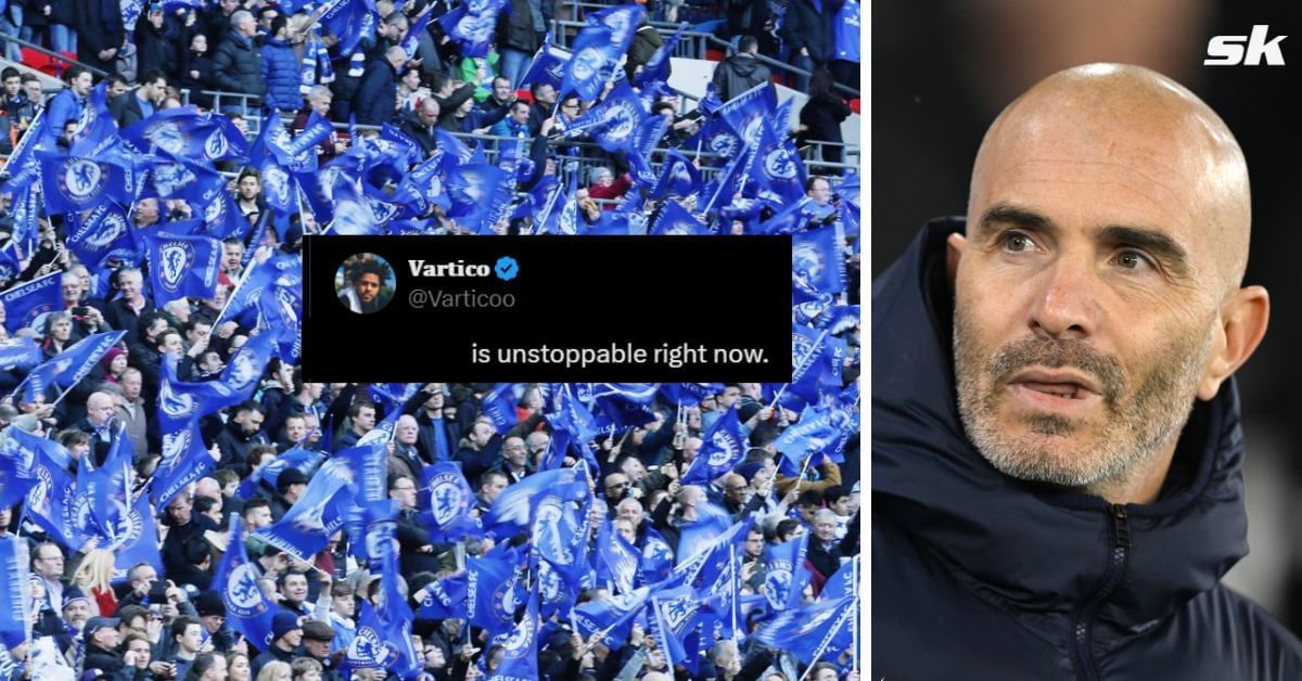 Chelsea fans are pleased with a Brazilian forward following his recent performance