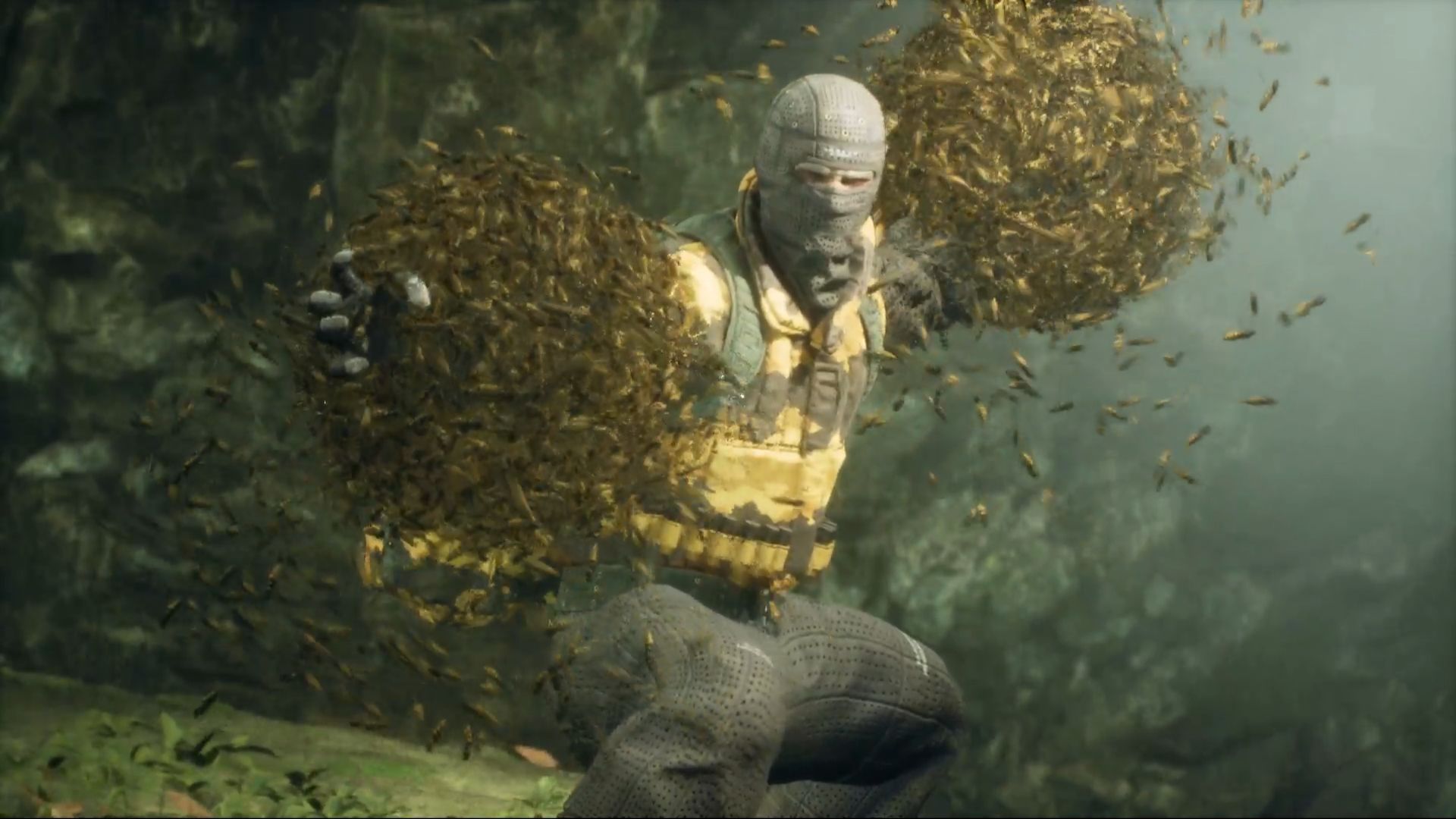 The Pain Cobra boss (Image via KONAMI)