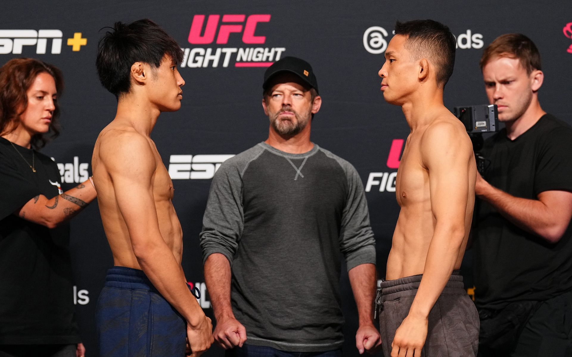 Tatsuro Taira and Hyun Sung Park square off ahead of UFC Vegas 108. [Images courtesy: Getty]