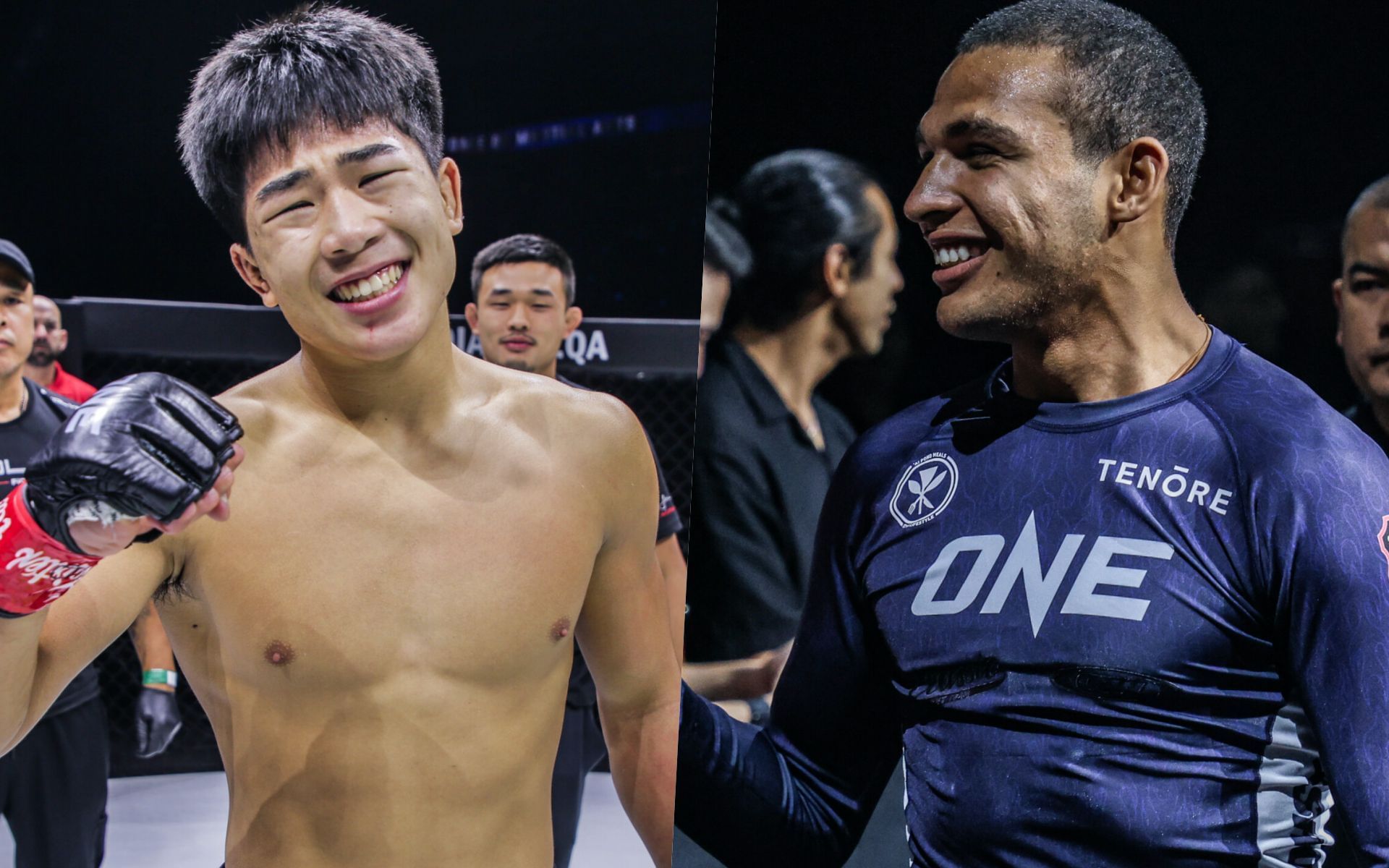 Adrian Lee (L) and Tye Ruotolo (R) | Photo credit: ONE Championship