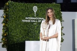 "I'm such a lucky girl" - Emotional Maria Sharapova brings her father Yuri to tears with heartfelt tribute during HOF induction