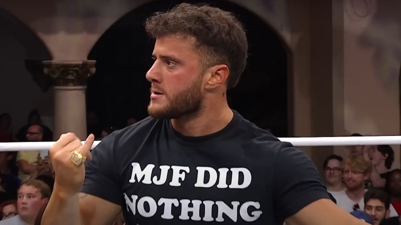MJF will face Averno tonight at Arena Mexico [ Image from AEW
