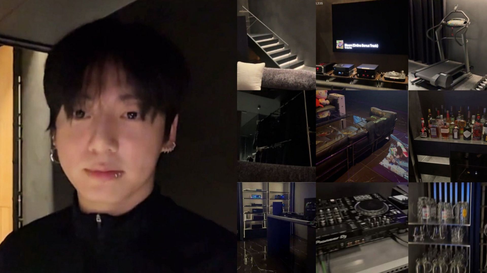 More snippets for the BTS' Jungkook's latest Weverse livestream (Images via Weverse)
