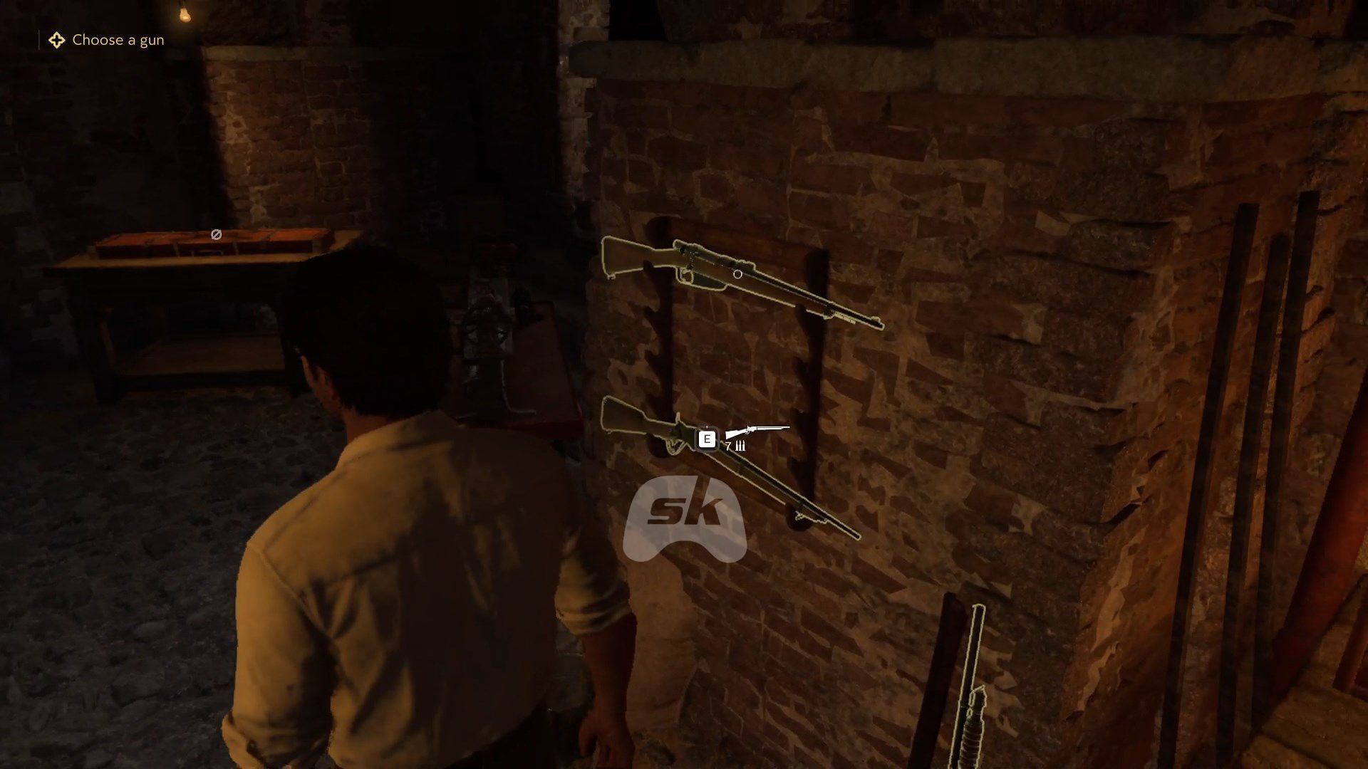 Select your preferred weapon for the upcoming mission (Image via Sportskeeda Gaming // 2K)