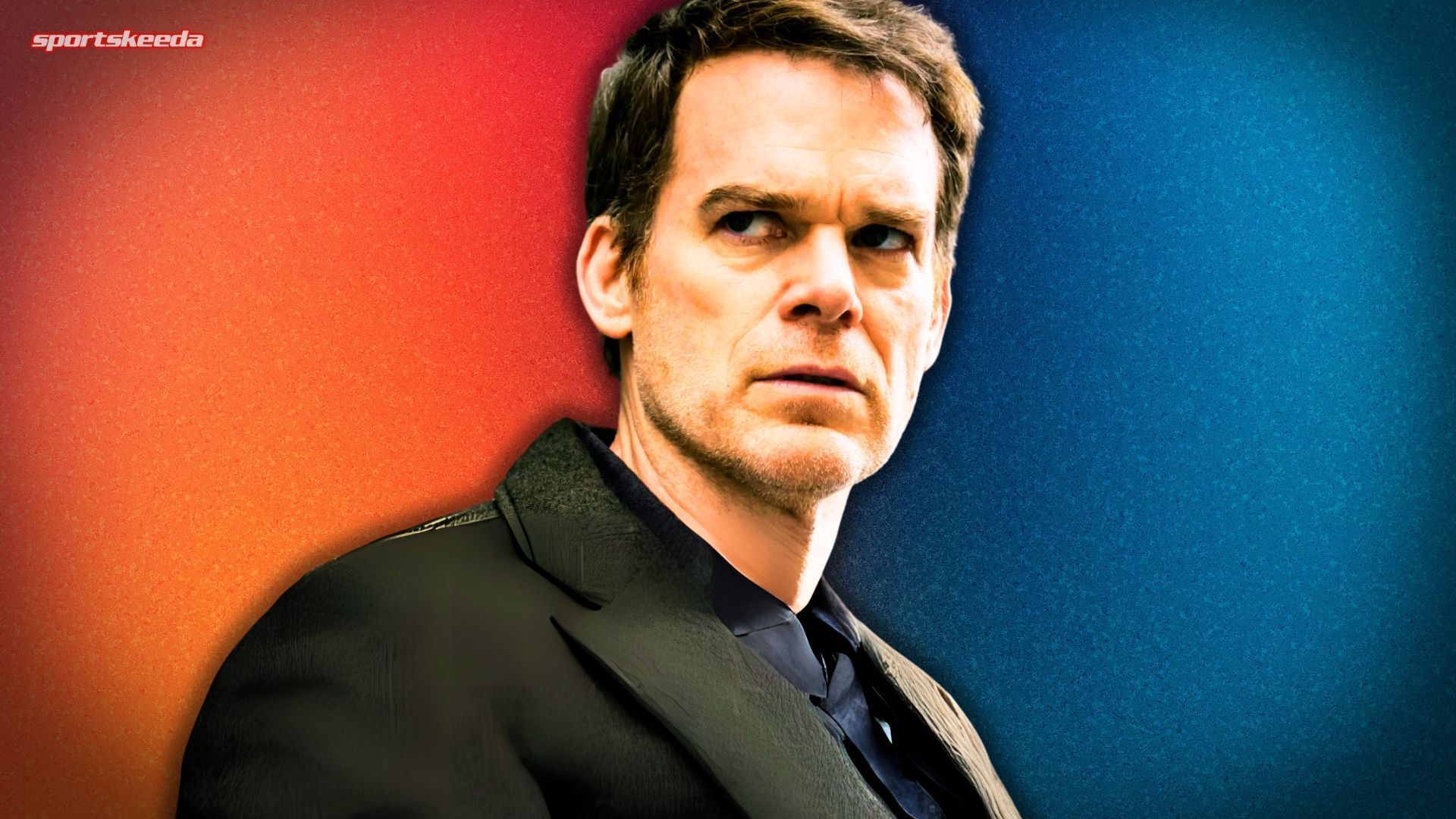 Michael C. Hall plays Dexter Morgan in Dexter: Resurrection season 1 (Custom cover edited by Sportskeeda, Original Image [Paramount+])