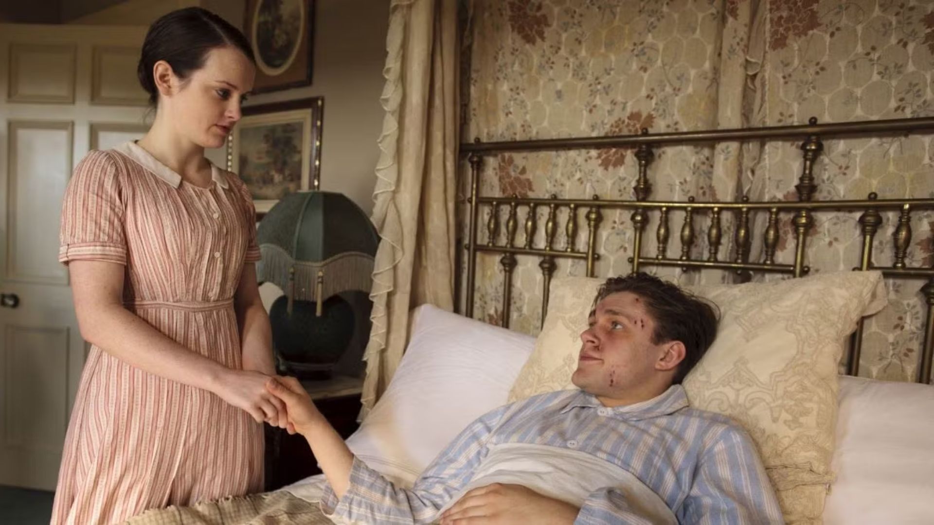 A still from Downton Abbey S2EP5 (Image via Peacock)