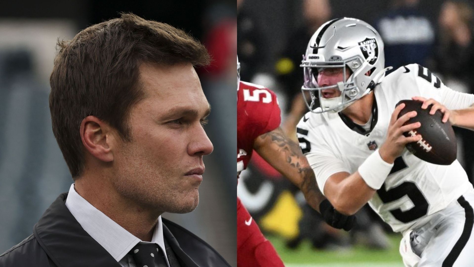 Tom Brady had voucHed for Cam Miller ahead of the Draft - via Getty/CMS