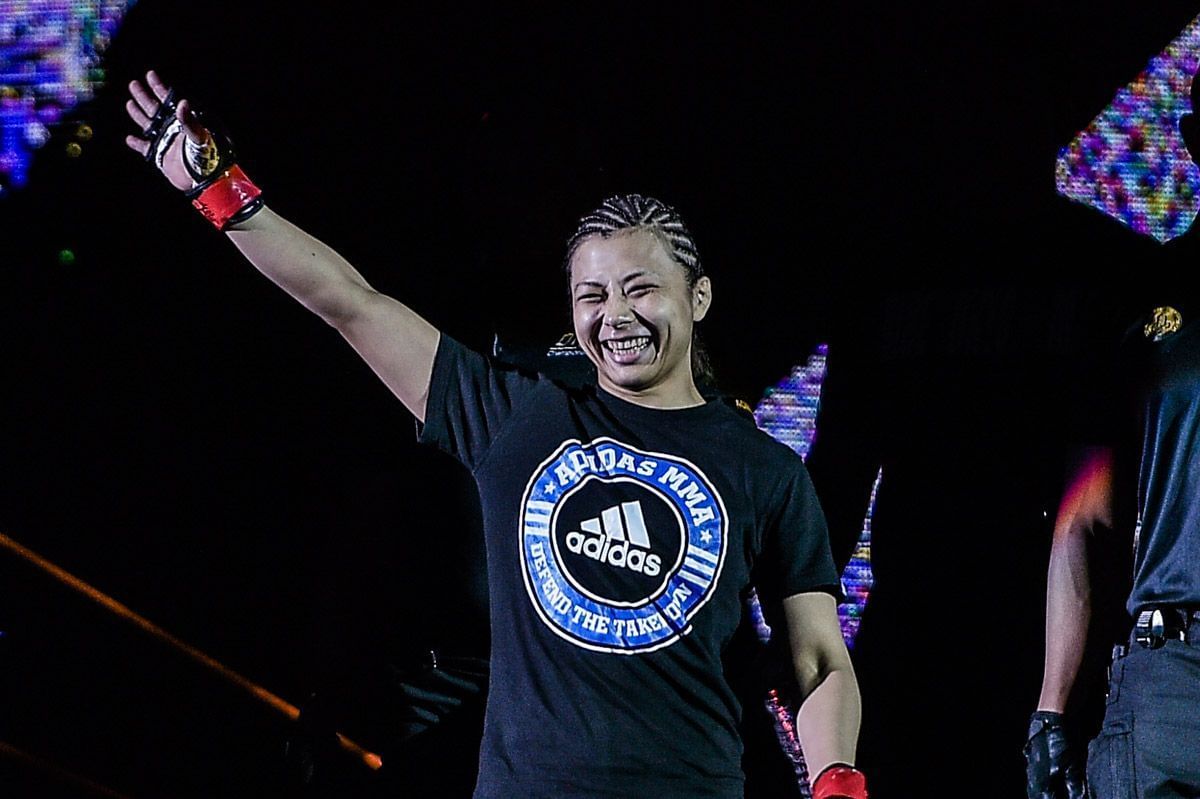 Japanese MMA star Ayaka Miura (pictured). [Image from ONE Championship]