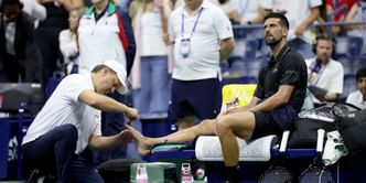 "Didn't need Novak Djokovic toe closeup while I'm eating" - Fans annoyed by coverage of Serb's 'nasty' blister in US Open 1R